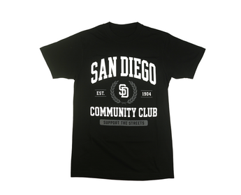 Support The Streets Shirt: Black
