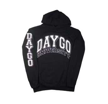 Daygo University Hoodie: BLACK