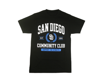 Support The Streets Shirt: Blue