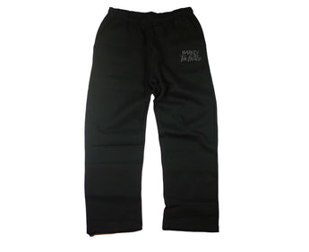 Embroidered Logo Sweatpants: Charcoal