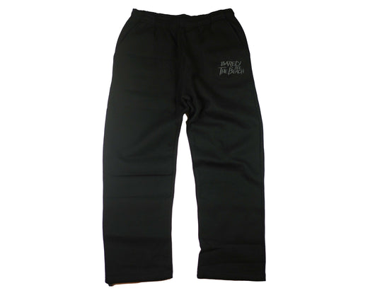 Embroidered Logo Sweatpants: Charcoal