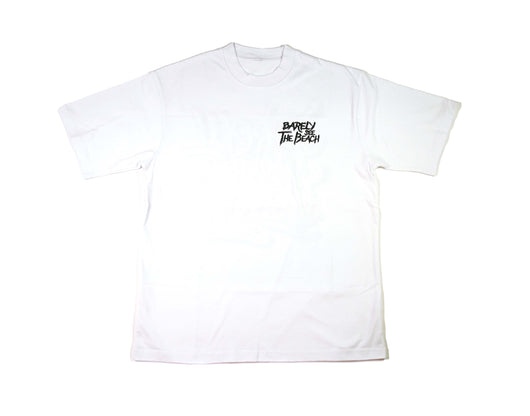 Embroidered Logo Shirt: WHITE
