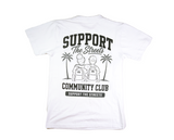 Support The Streets Shirt: Charcoal