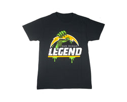 ZOMBIE BOLT: SHIRT (Navy Blue)