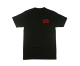 Embroidered Logo Shirt: Blk/Red