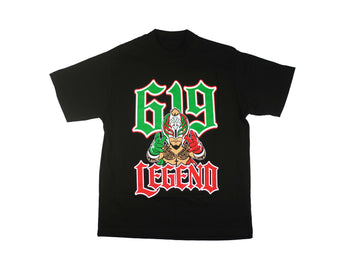 Lucha Legend: Black SHIRT