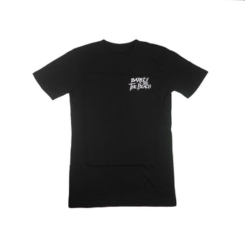 Embroidered Logo Shirt: Black