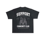 Support The Streets Shirt: Black