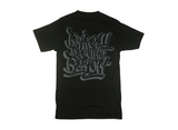 Embroidered Logo Shirt: Blk/Charcoal