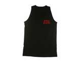 Embroidered Logo Tank Top: Blk/Red
