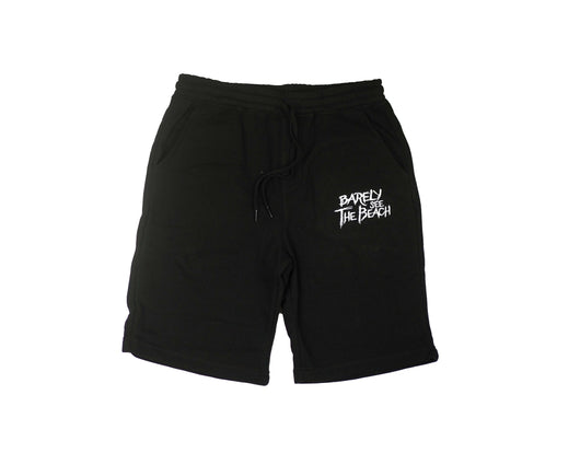Embroidered Logo SHORTS: BLACK