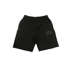 Embroidered Logo Shorts: Charcoal