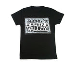 Spring Valley Streets Tee: Black