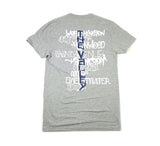 Spring Valley Streets tee: Grey