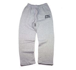 Embroidered Logo Sweatpants: GREY