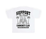 Support The Streets Shirt: Charcoal