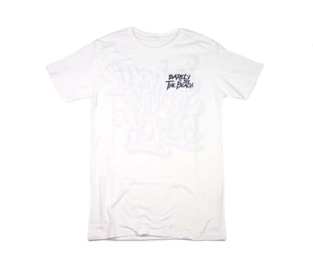 Embroidered Logo Shirt: White